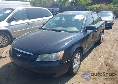 2008 Hyundai Sonata Gls z USA, uszkodzony, nr VIN 5NPET46C48H379377